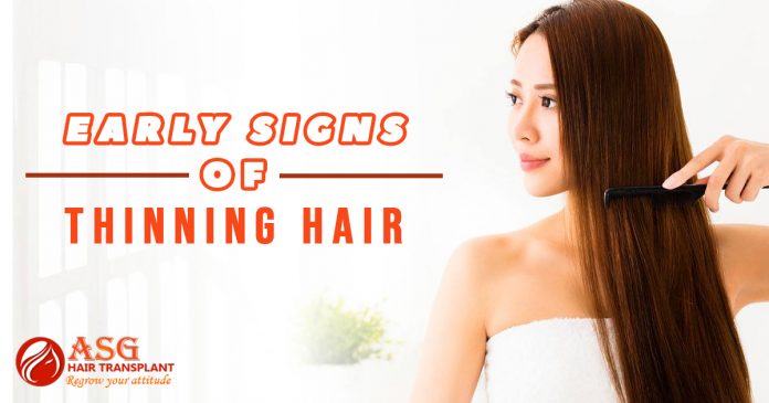 Early Signs of Thinning Hair