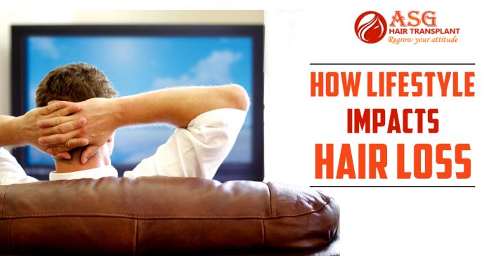 How lifestyle Impacts hair loss