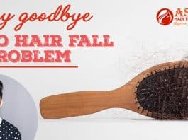 Say goodbye to hair fall problem