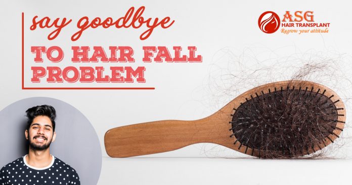 Say goodbye to hair fall problem