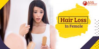 hair loss in female ..asg