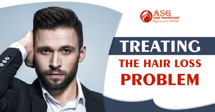 Treating the hair loss problem