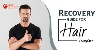 Recovery guide for hair transplant Punjab