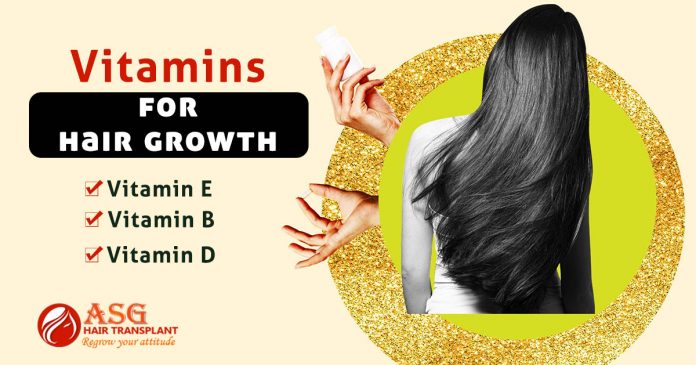 Vitamins for hair growth