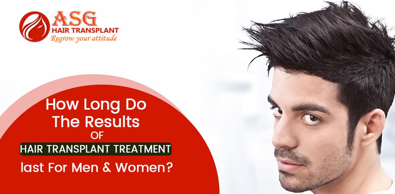 How long do the results of hair transplant treatment last for men & women?