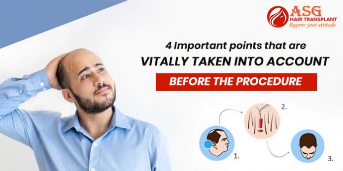 4 Important points that are vitally taken into account before the procedure