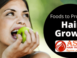 Foods to promote hair growth