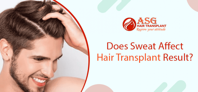 Does Sweat Affect Hair Transplant Result?