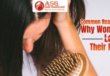 Common Reasons Why Women Lose Their Hair